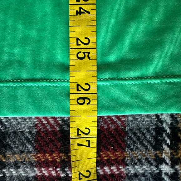 EP Golf ⛳️ Women’s Kelly Green & Blue Sleeveless Performance Quarter Zio - Sz LG - Picture 11 of 11